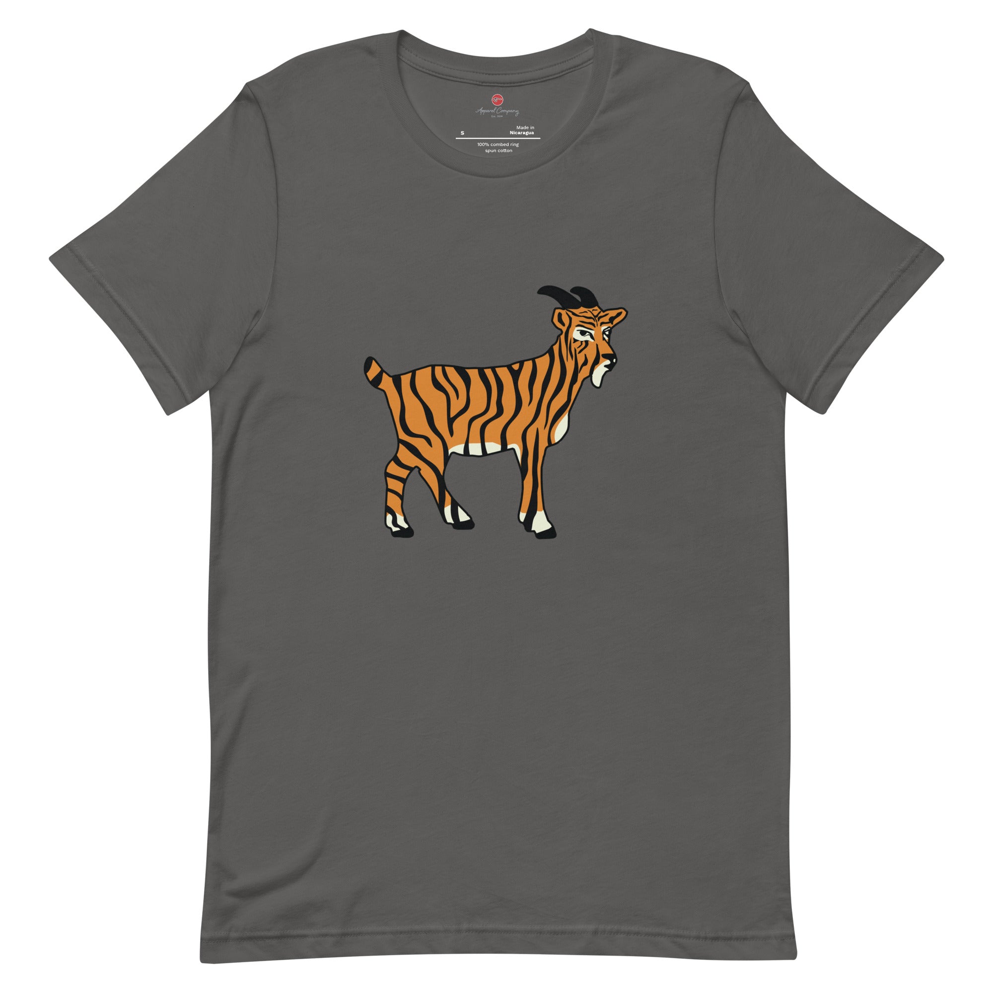 tiger goat t shirt