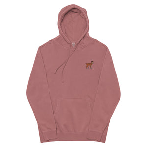 Tiger Goat pigment-dyed hoodie