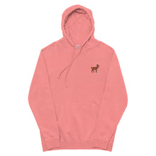 Load image into Gallery viewer, Tiger Goat pigment-dyed hoodie